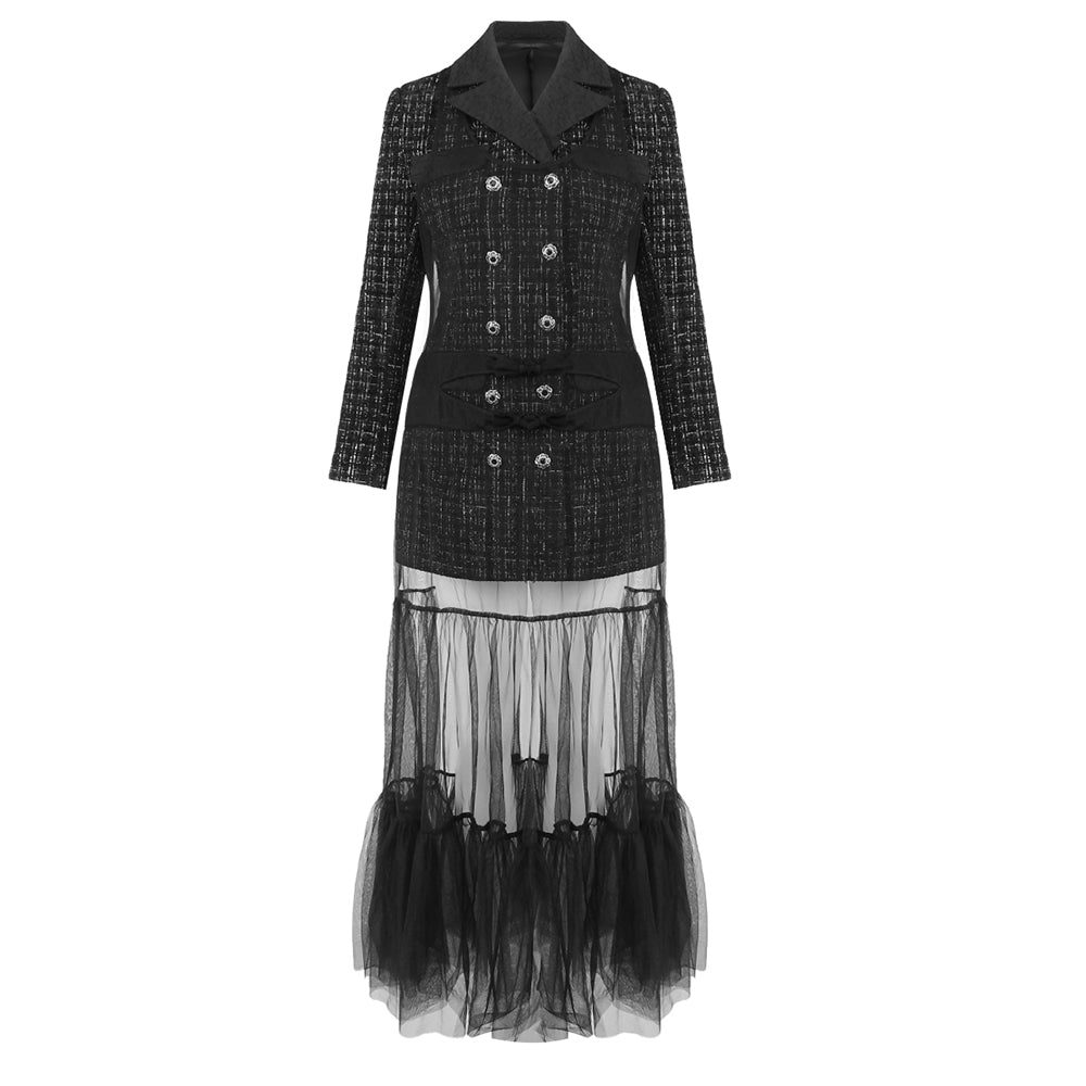 JUDY TWEED BLAZER DRESS SET