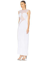Load image into Gallery viewer, NIXY MESH LONG DRESS
