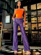 RAVEN STRAPLESS TOP PANTS SET