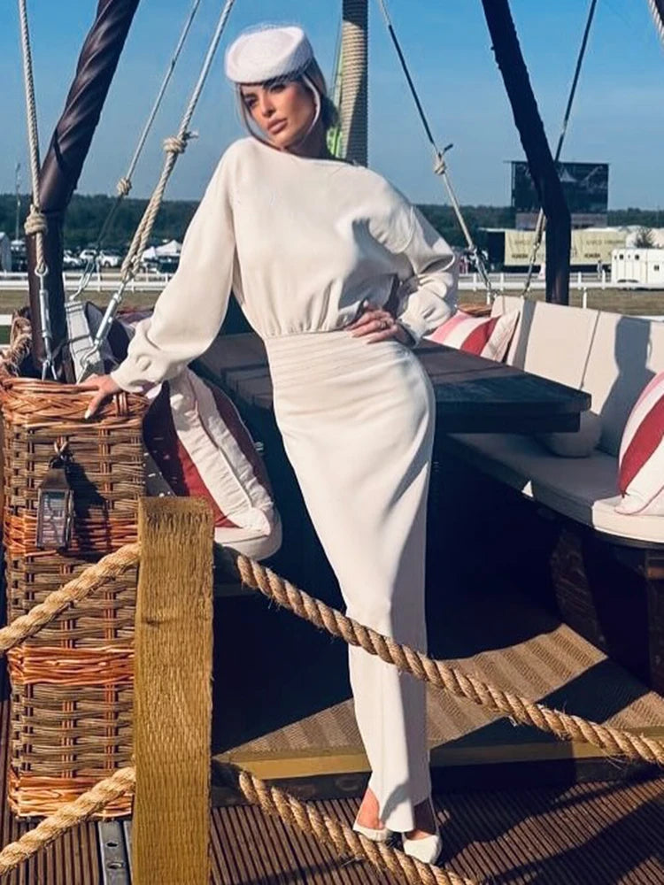 HAYDEN LONG SLEEVES MAXI DRESS