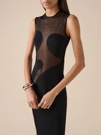 NIXY MESH MAXI DRESS
