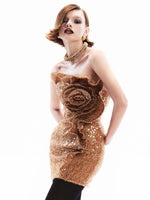 Carregar imagem no visualizador da galeria, IVY SEQUINS SHORT DRESS
