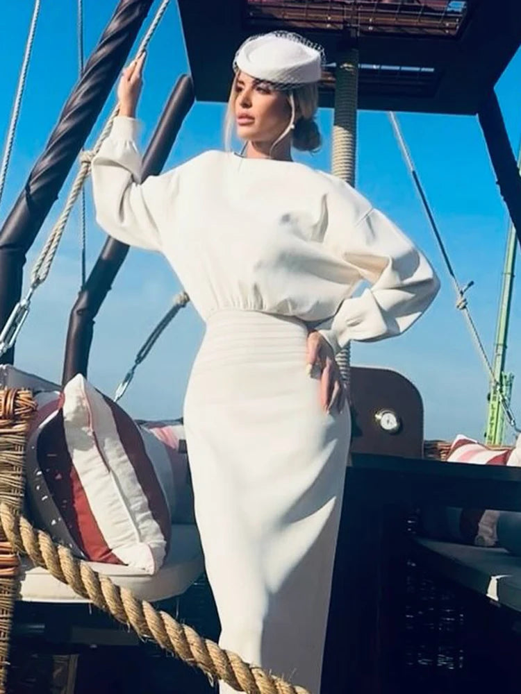 HAYDEN LONG SLEEVES MAXI DRESS