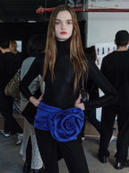 MONIKA BLACK ROSE THREE PIECES PANTS SET