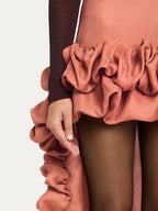 GRACE RUFFLE LAYERED SKIRT