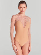 OMAR WHITE PEARL PANT SUIT