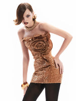 Carregar imagem no visualizador da galeria, IVY SEQUINS SHORT DRESS
