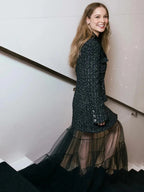 JUDY TWEED BLAZER DRESS SET