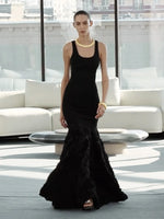 Charger l&#39;image dans la galerie, BANCI BLACK FLORAL DRESS
