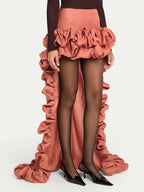 GRACE RUFFLE LAYERED SKIRT