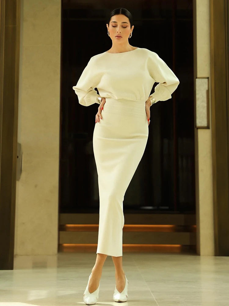 HAYDEN LONG SLEEVES MAXI DRESS