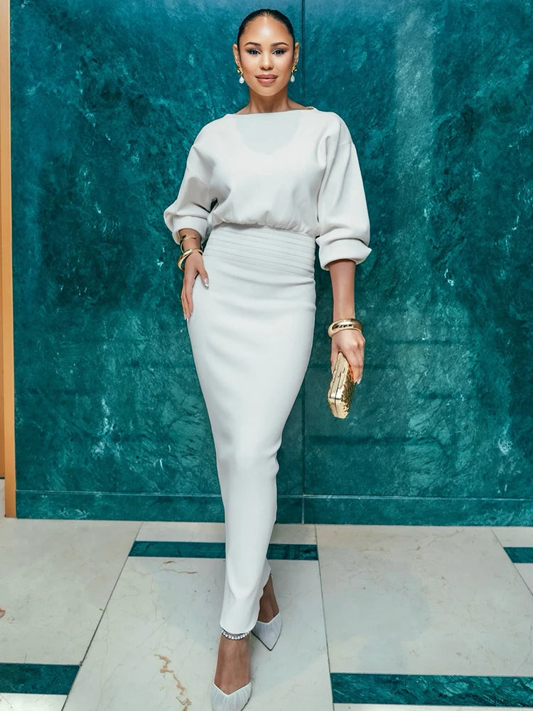 HAYDEN LONG SLEEVES MAXI DRESS