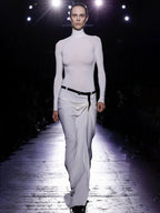 ZARA WHITE HIGH NECK DRESS GOWN