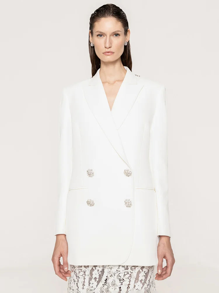 VICKY WHITE TWO-PIECE DRESS SET