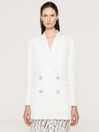 VICKY WHITE TWO-PIECE DRESS SET