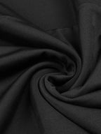 TINA BLACK LEOPARD LONG DRESS GOWN