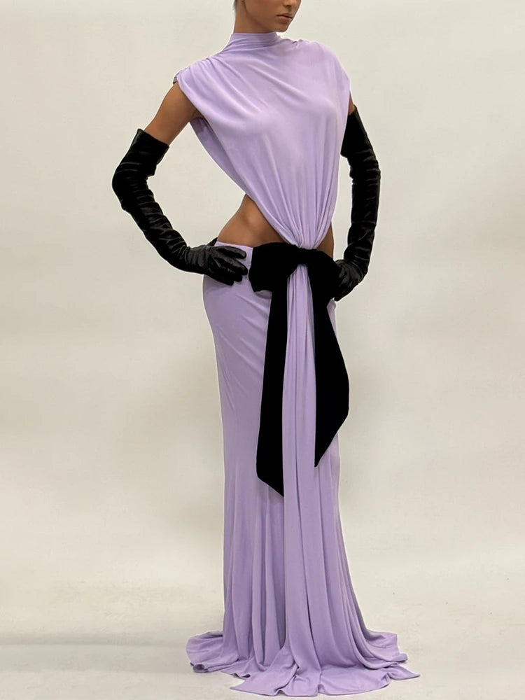 SARAH CUT OUT LONG DRESS
