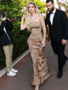 DAIANY STRAPLESS TIGHT DRESS