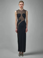 NIXY MESH MAXI DRESS