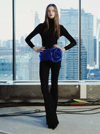 MONIKA BLACK ROSE THREE PIECES PANTS SET