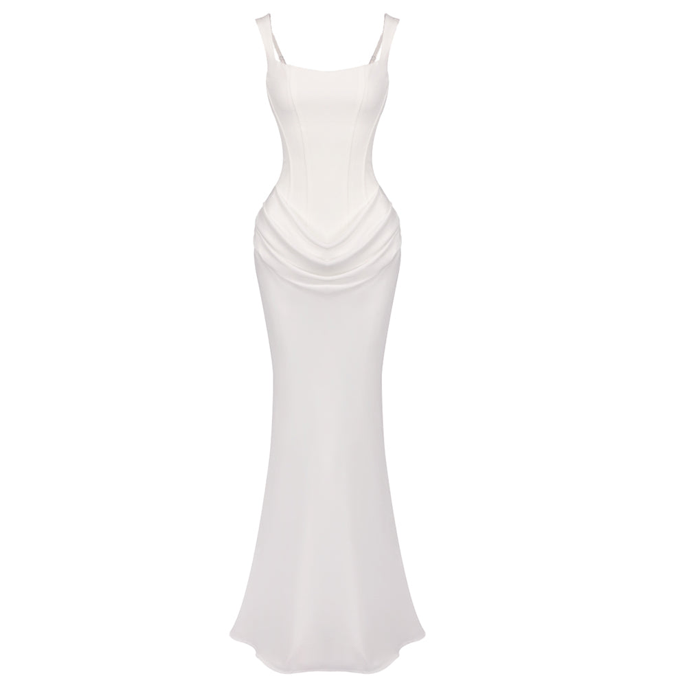 CHRISTI SEXY CORSET SLING MAXI DRESS