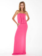 AVIVI ROSE RED LONG DRESS