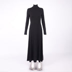 MERISA BLACK OPEN BACK MAXI DRESS