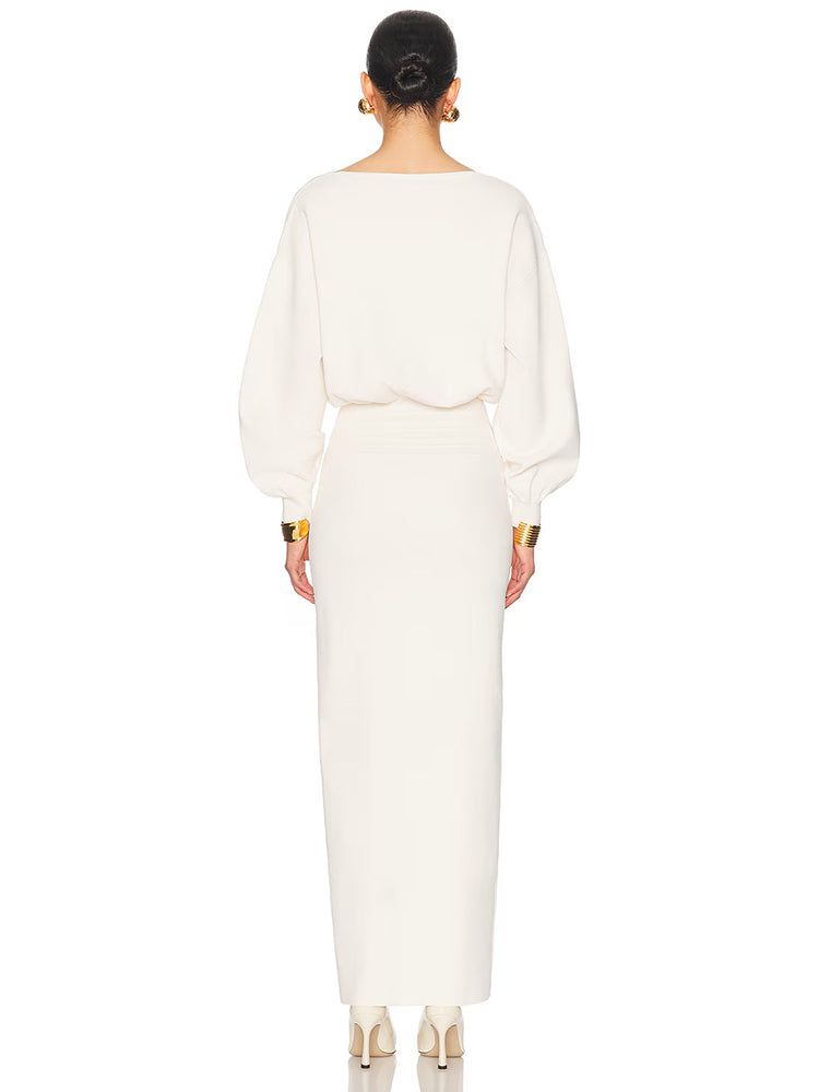 HAYDEN LONG SLEEVES MAXI DRESS