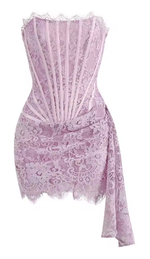 KIMI LACE MINI DRESS