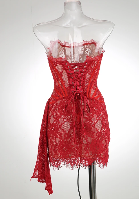 KIMI LACE MINI DRESS
