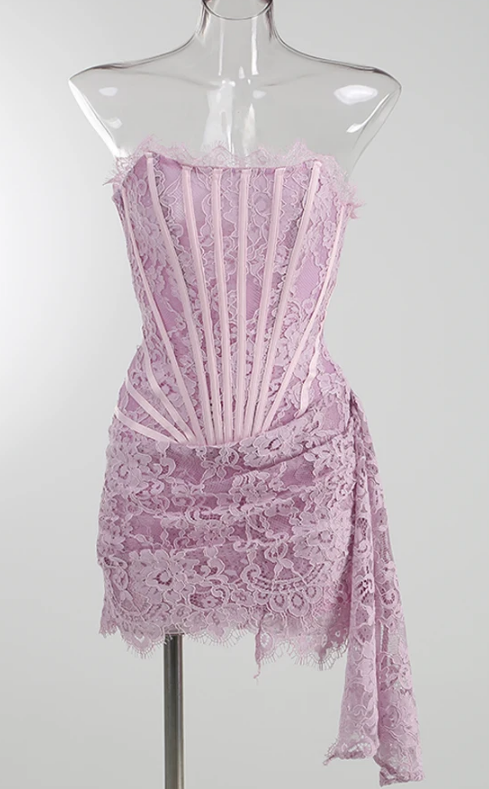 KIMI LACE MINI DRESS