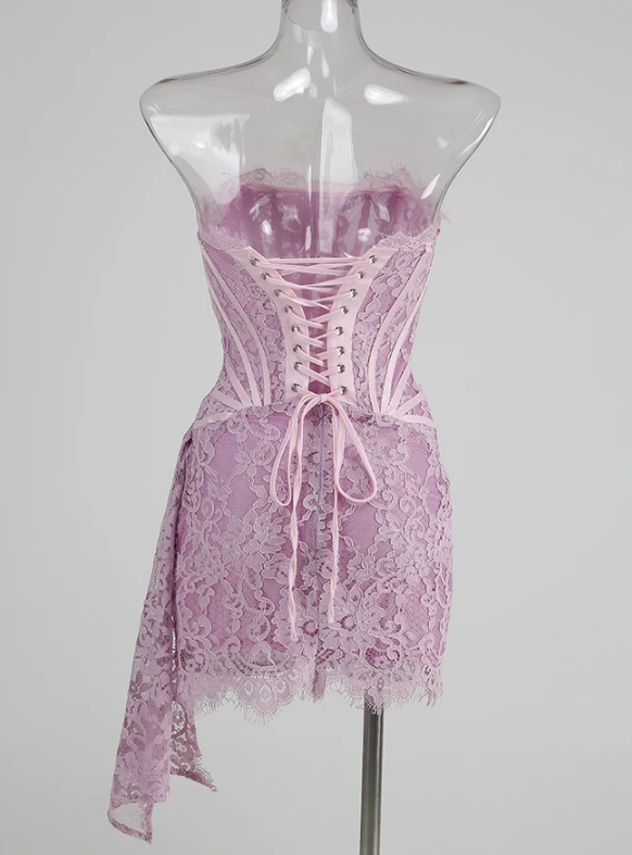 KIMI LACE MINI DRESS