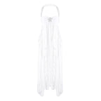 TATYANA HALTER BACKLESS MAXI DRESS