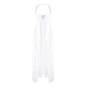 TATYANA HALTER BACKLESS DRESS