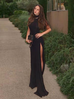 Charger l&#39;image dans la galerie, ANNORA HIGH SLIT DRESS

