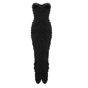 GILL BLACK LONG DRESS