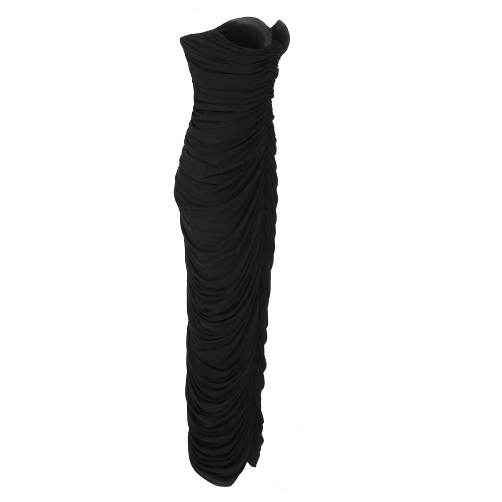GILL BLACK LONG DRESS