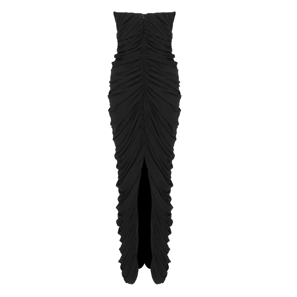 GILL BLACK LONG DRESS