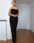 GILL BLACK LONG DRESS