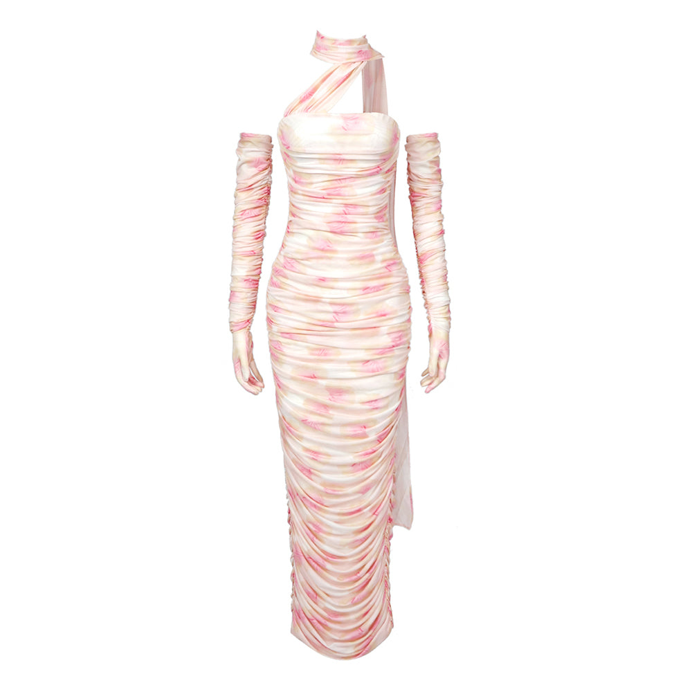 YADIRA FLORAL LONG DRESS