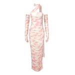 Charger l&#39;image dans la galerie, YADIRA FLORAL LONG DRESS
