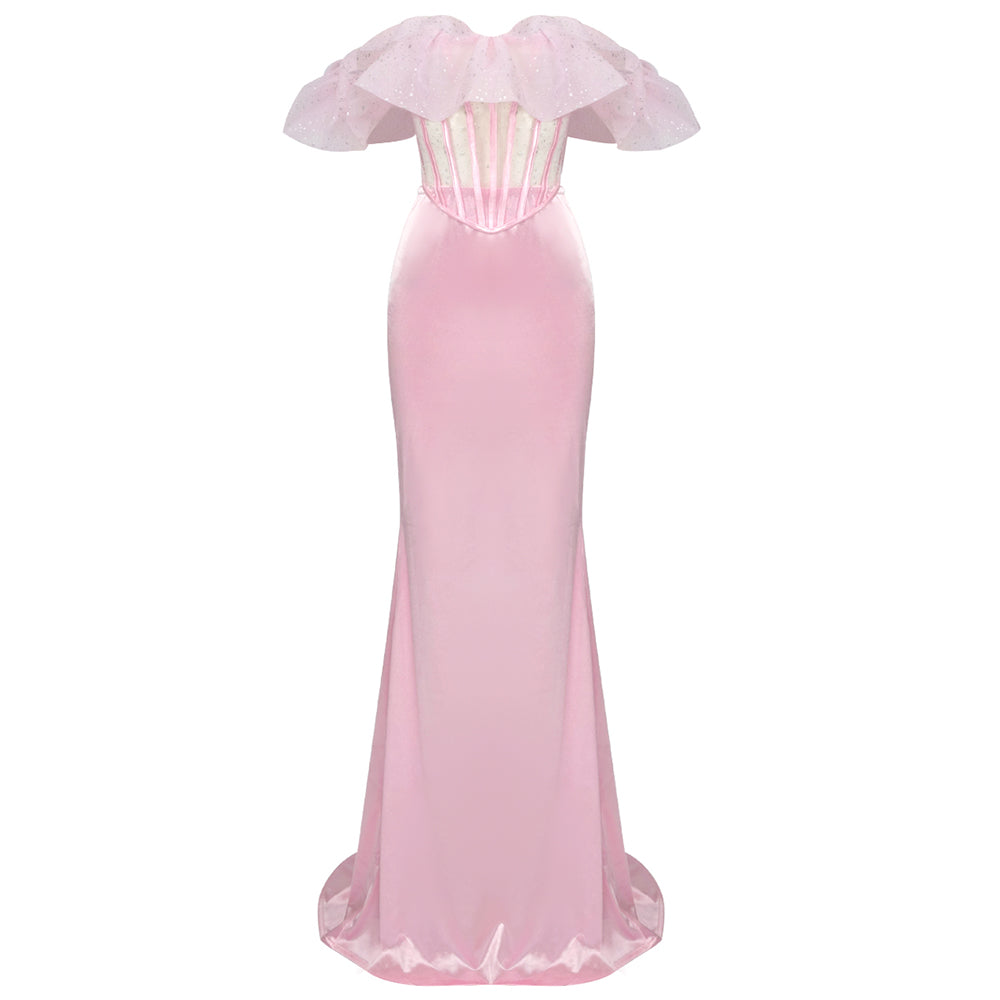 YARA PINK DRESS SET