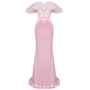 YARA PINK DRESS SET